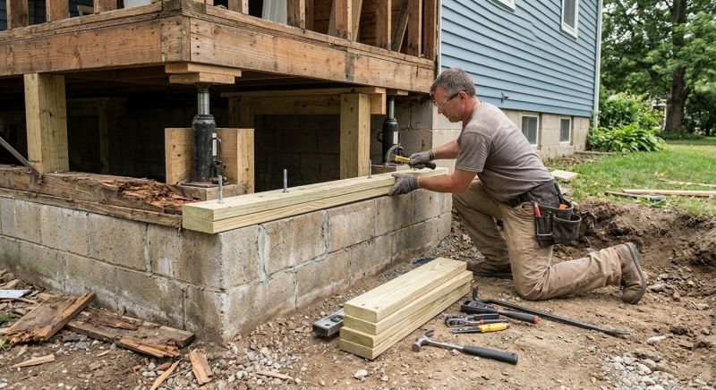 Slab Foundation Repair in Collegeville, PA
