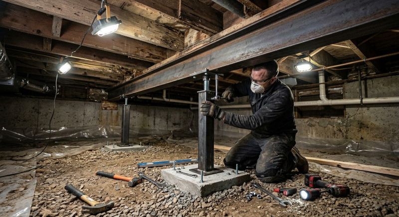 Slab Foundation Repair in Collegeville, PA