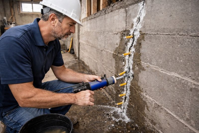 Structural Crack Repair in Collegeville, PA