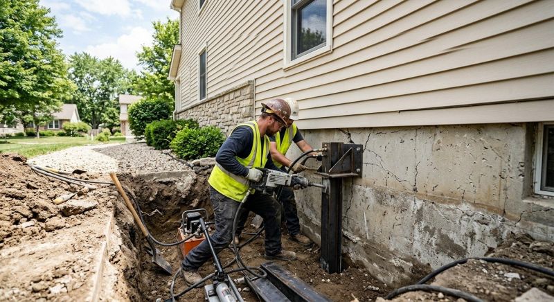 Structural Foundation Repair in Ambler, PA