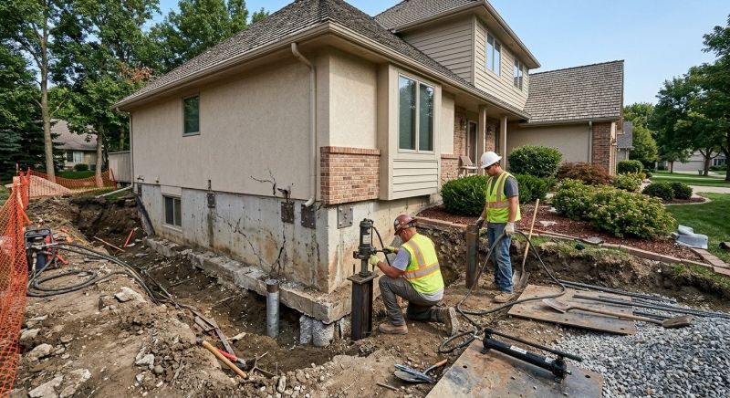 Structural Foundation Repair in Bryn Mawr, PA