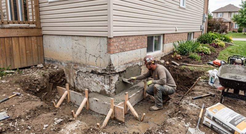 Structural Foundation Repair in East Greenville, PA