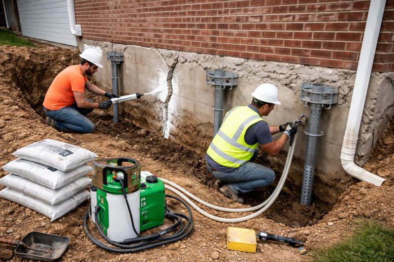 Structural Foundation Repair in Upper Darby, PA