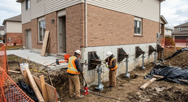 Structural Foundation Repair in Warminster, PA